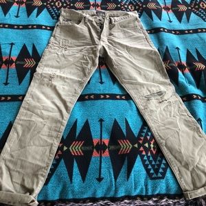 Ralph Lauren Sullivan Herringbone Pants Mens 30x30